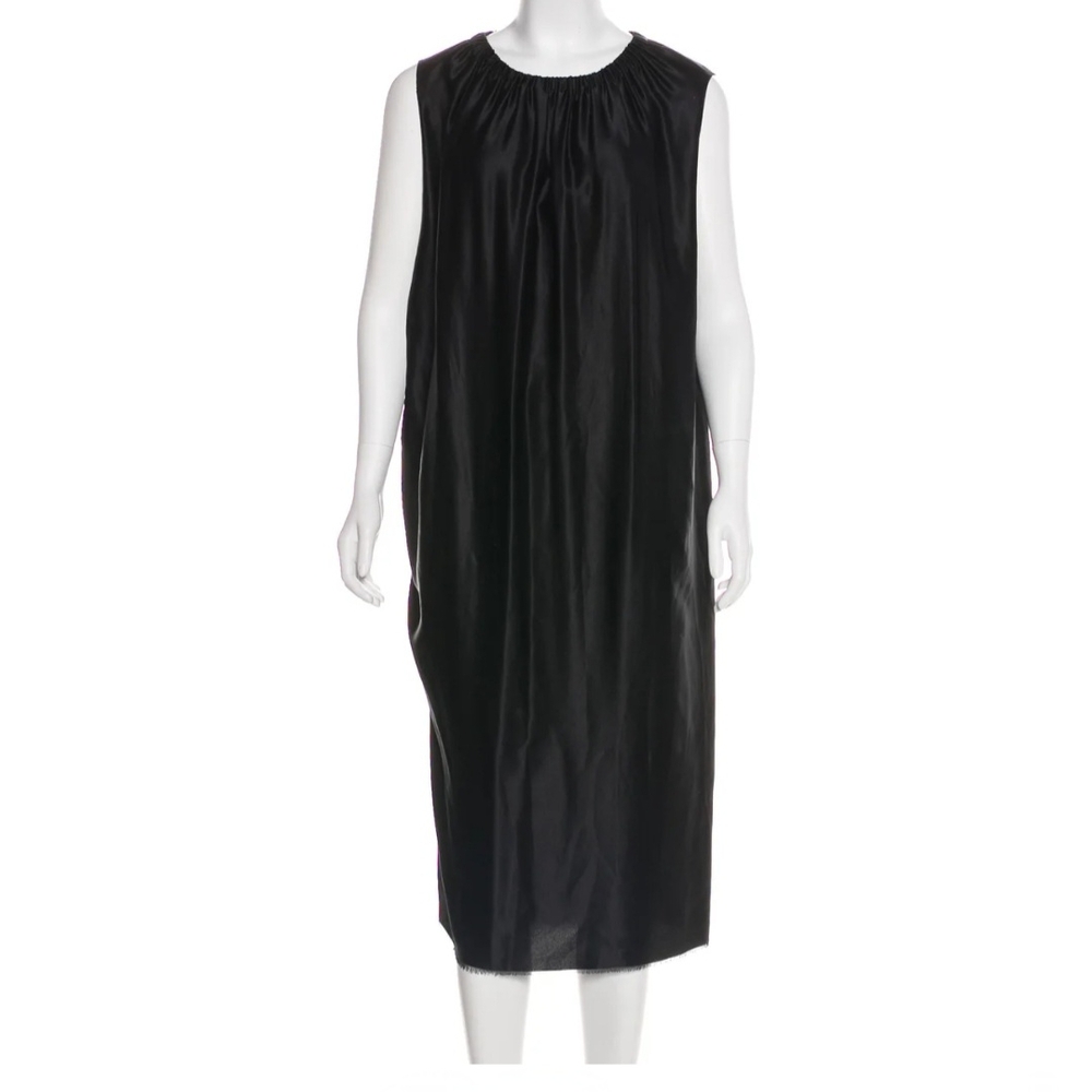 Lanvin Elegant Black Sleeveless Dress